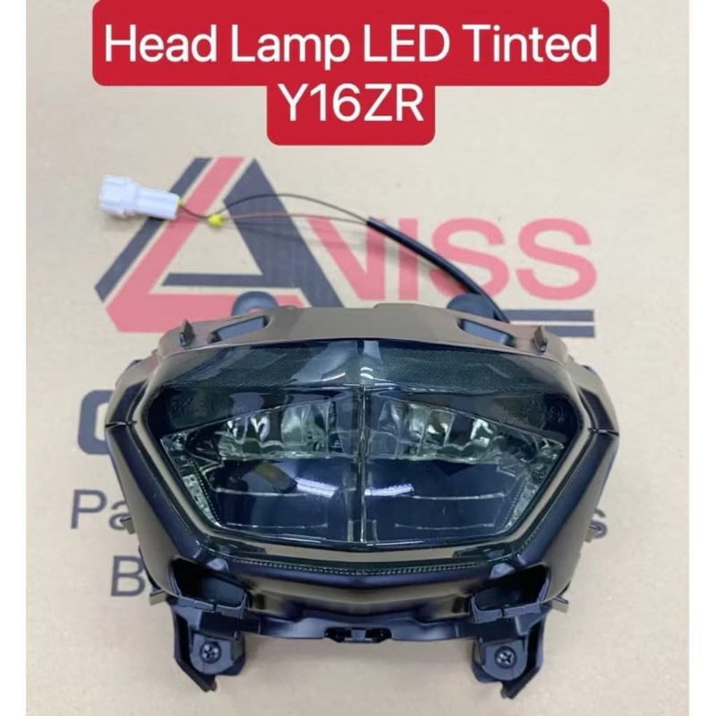 YAMAHA Y16 Y160 Y160ZR HEAD LAMP HEAD LIGHT DEPAN LAMPU BESAR LED COLOUR TINTED