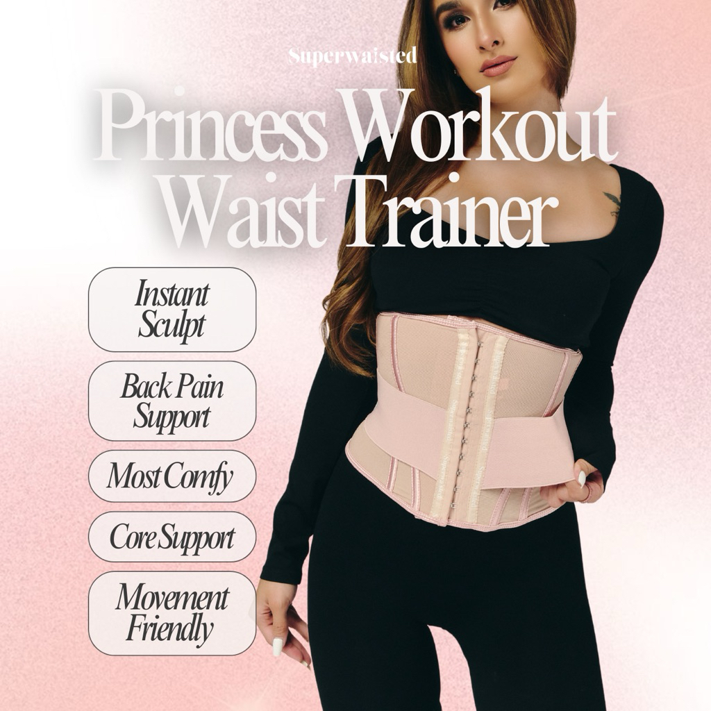 SUPERWAISSTED PRINCESS WORKOUT WAIST TRAINER SHAPER