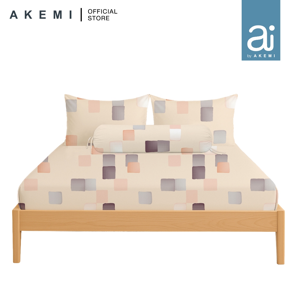 Ai by AKEMI Cheery Collection ชุดผ้าปูที่นอน 650TC (King)