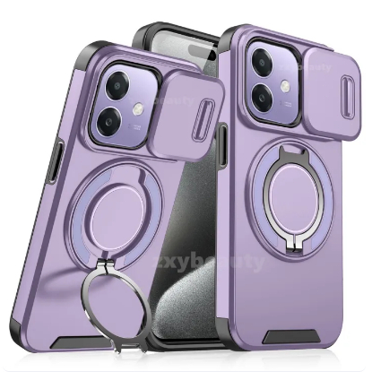 สําหรับ OPPO A3X A3 A5 Pro A5X A5i กรณีเกราะกันกระแทกสไลด์ปลอกโทรศัพท์ฝาหลัง
