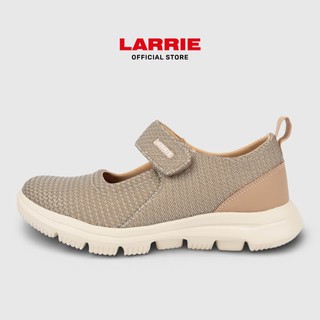 LARRIE Kasut Perempuan Kelabu Causal Sporty Slip-On Flats - L62226-KN01SV-12-GREY