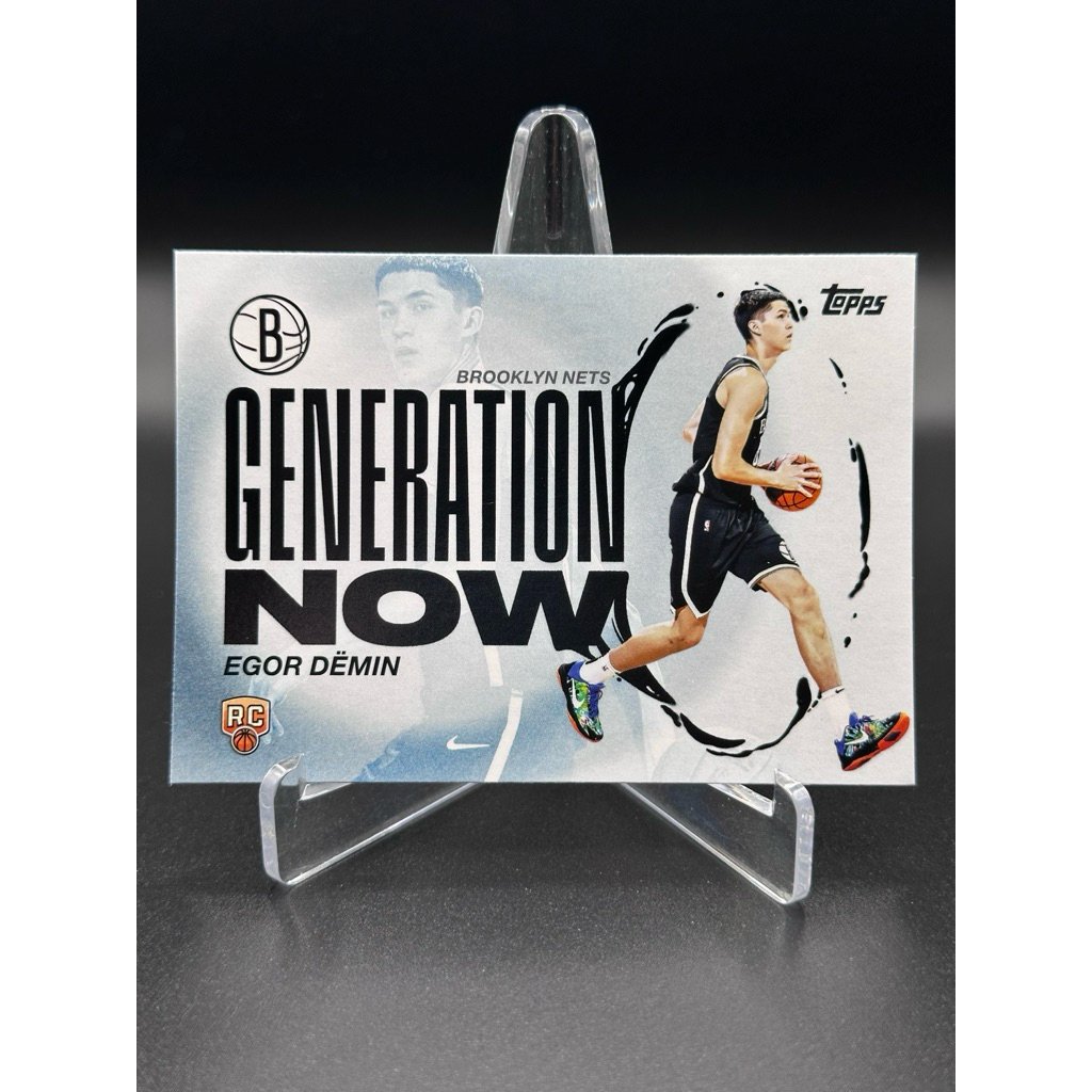 การ์ด Topps Nba 24-25 Egor Demin Generation ตอนนี้