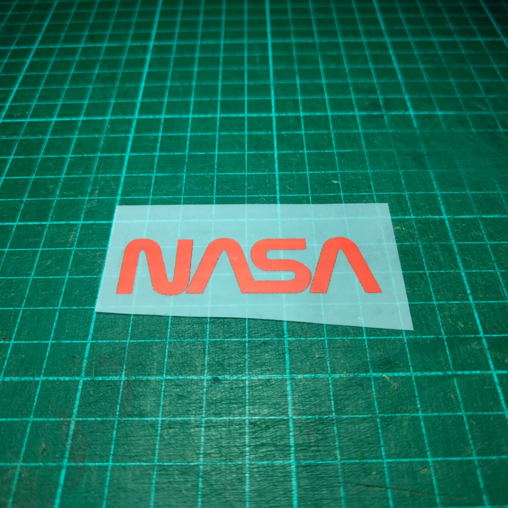 NASA DTF Sticker Iron On / Heatpress Baju