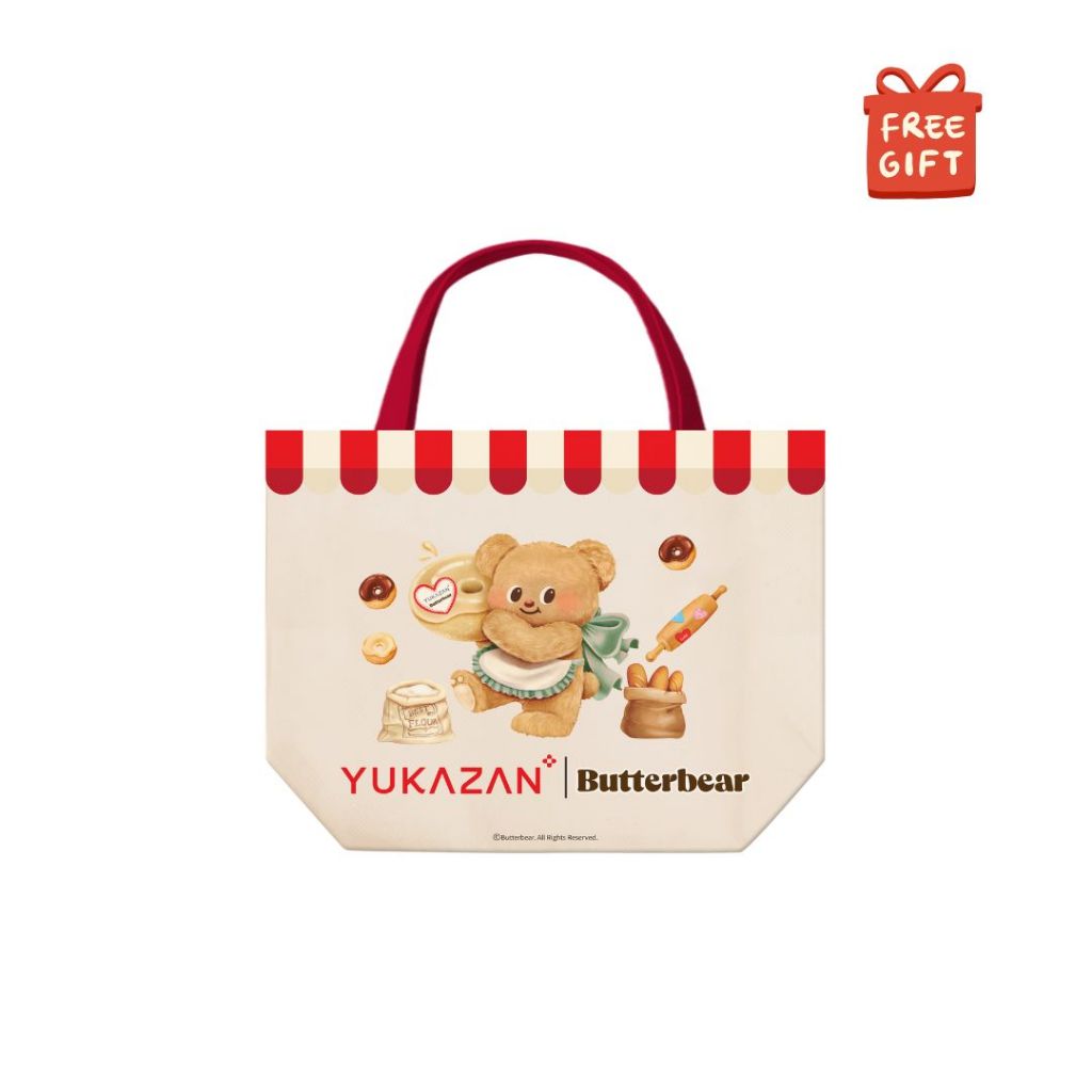 กระเป๋าผ้าใบ Yukazan x Butterbear (FOC)
