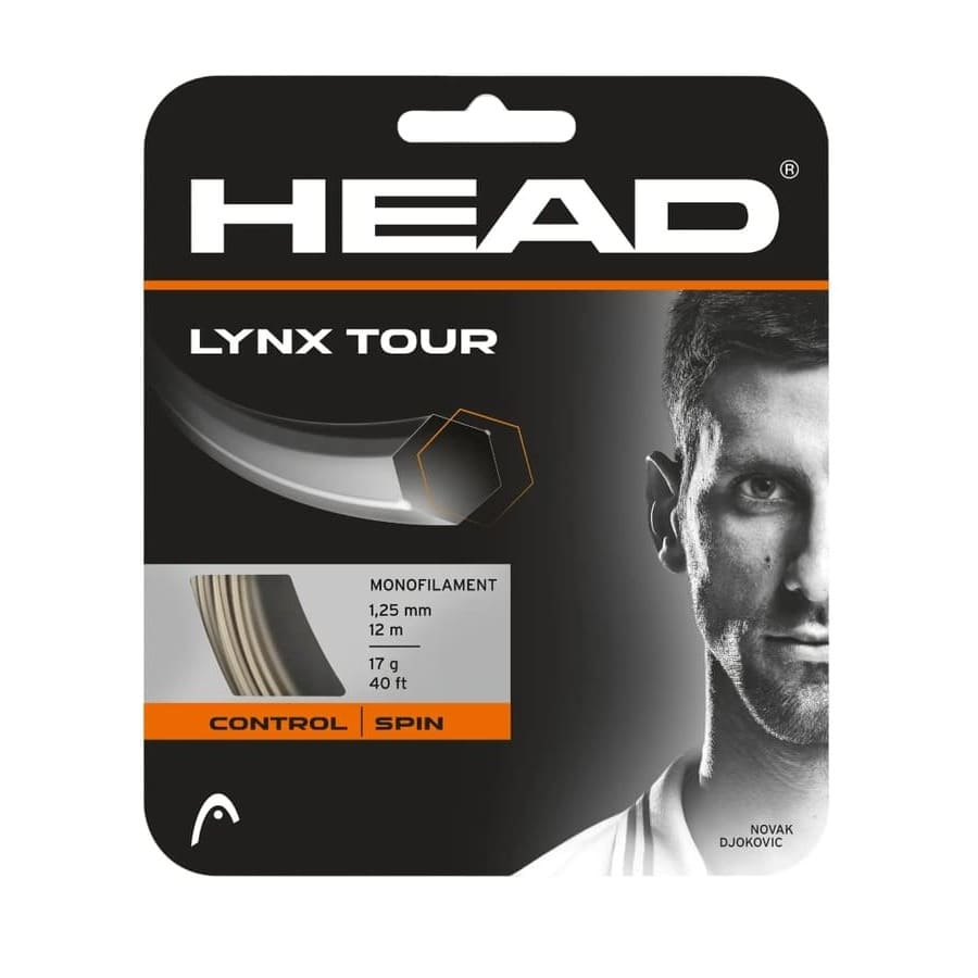 Head Lynx Tour 17g แชมเปญ 12 เมตร ชุดสายเทนนิส
