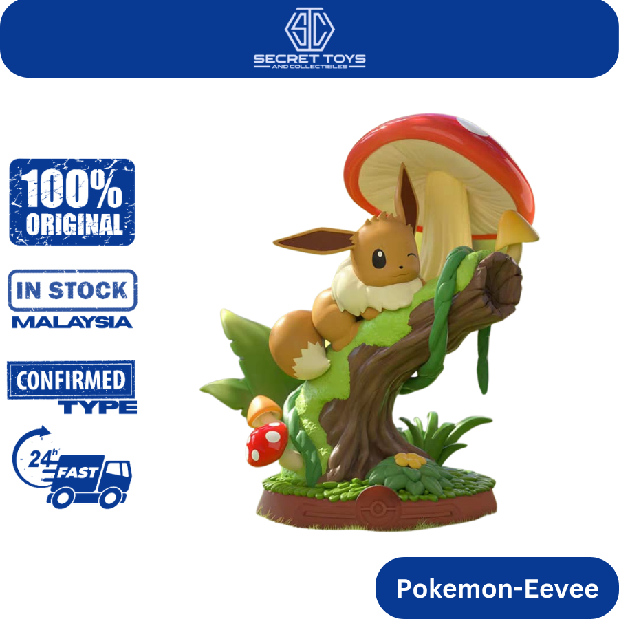 Funism โปเกมอนแท้ผจญภัย Eevee Series 2 & Series 3 Blind Box ยังคงอยู่ซีรีส์ขี้เกียจ可 Dream Box 宠物精潮工