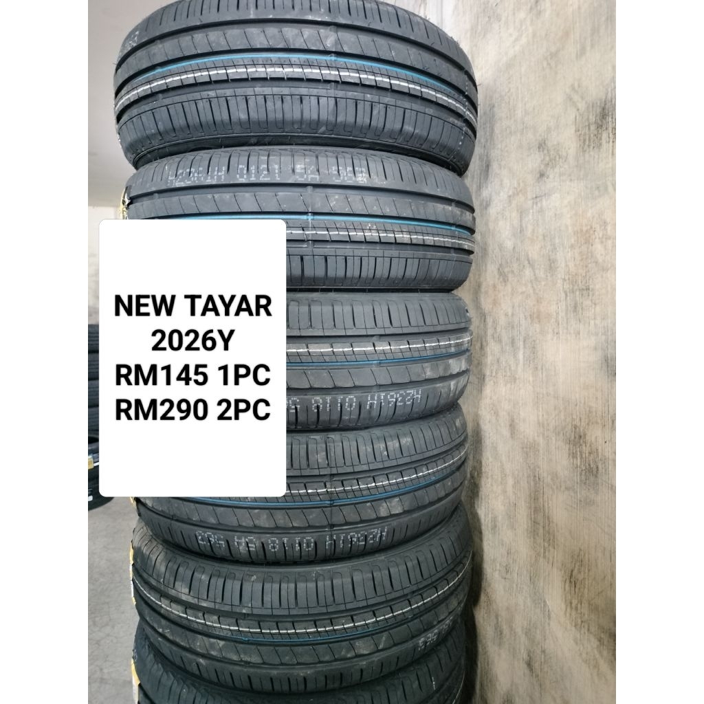 ใหม่ TAYAR 2026Y 165/55R14 RM145 1PC TIRE 165/55/14 VIVA KELISA CANARY ATOS