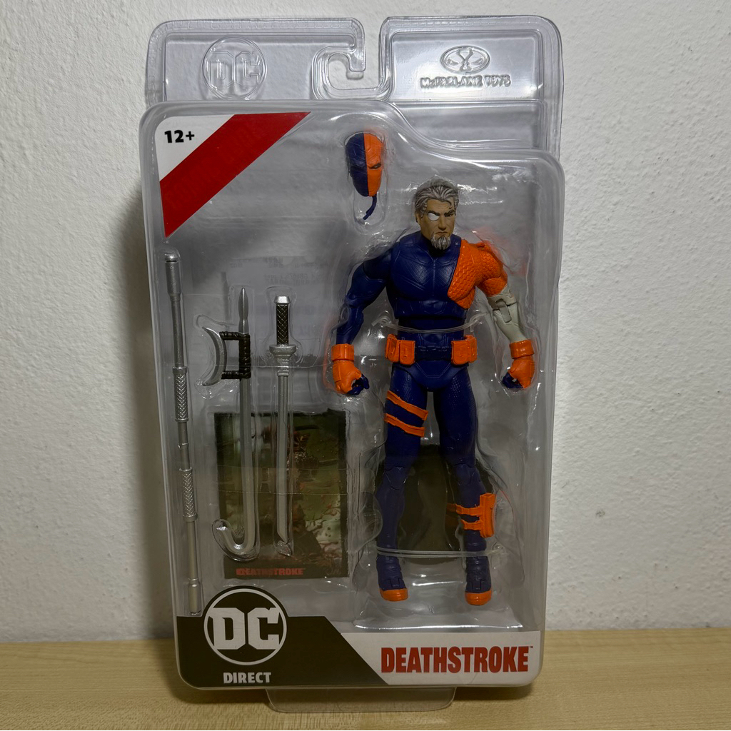 McFarlane DC Direct DEATHSTOKE (DC REBIRTH) ฟิกเกอร์ 7IN