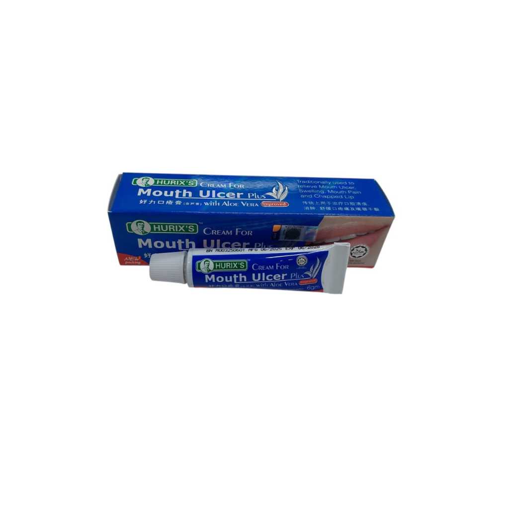 Hurixs Cream For Mouth Ulcer Plus With Aloe Vera 6g