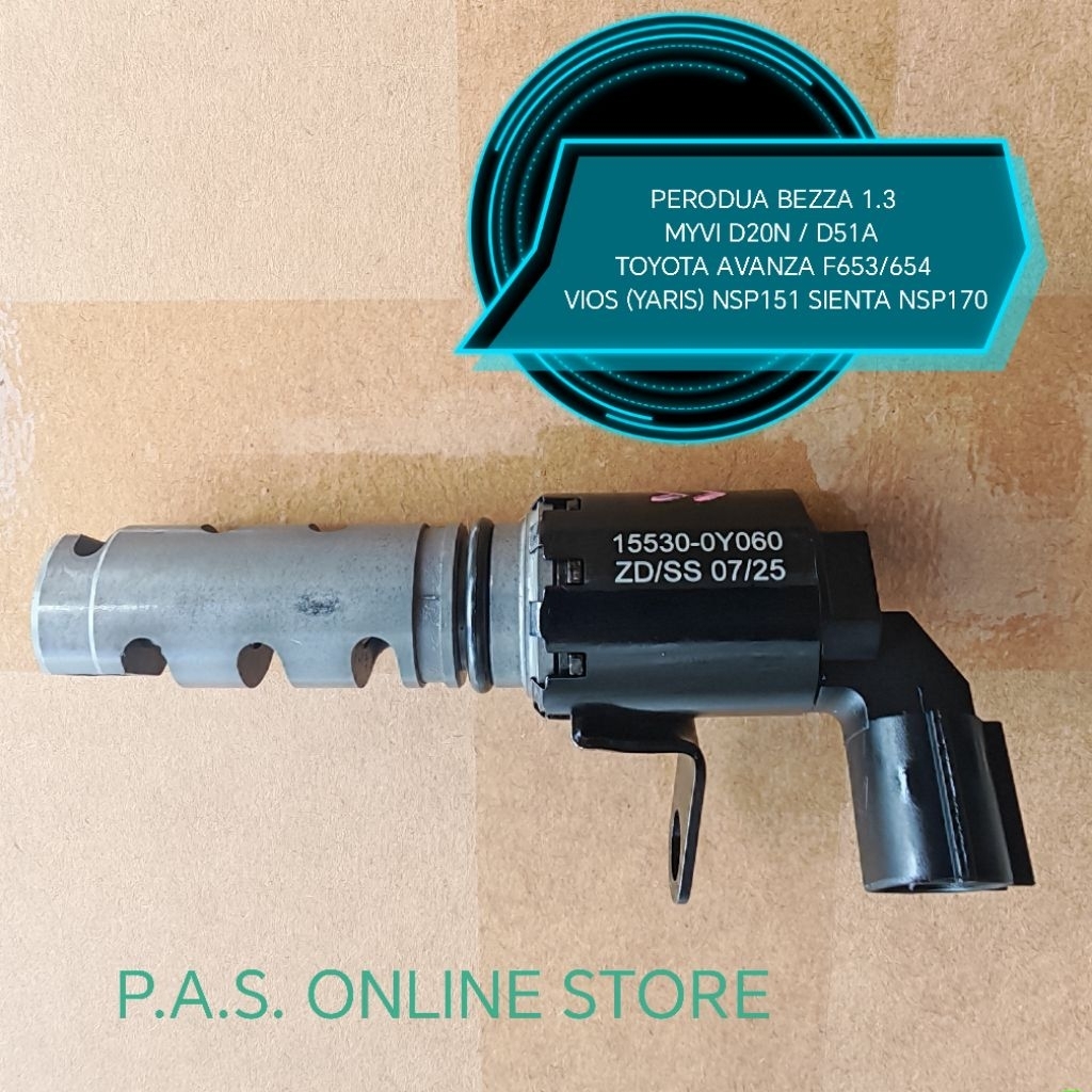 VVT VALVE RUSH F850 VIOS (YARIS) NSP151,BEZZA 1.3 AVANZA F654, MYVI D20N/51A