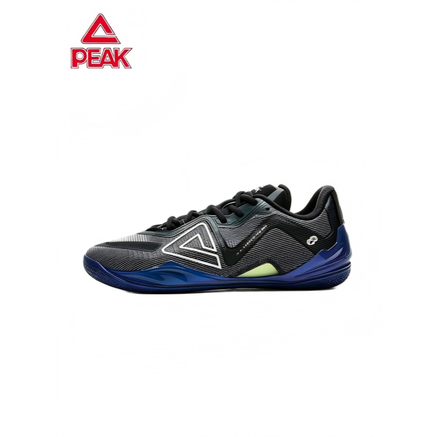 PEAK รองเท้าบาสเก็ตบอล รองเท้าผ้าใบกันลื่น BLACK DA521001