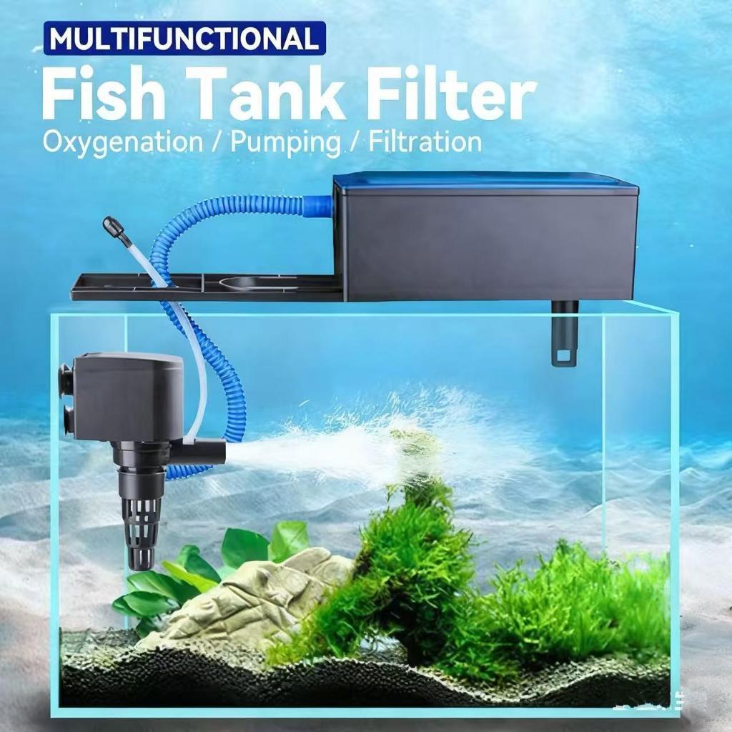 Sobo TOP FILTER ปลา AQUARIUM WP2880F WP-880f 60CM-120CM Ikan Akuarium ปั๊ม Air Water