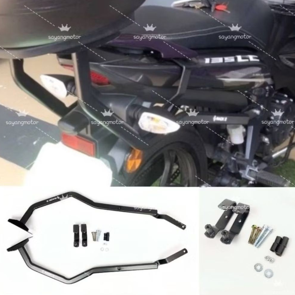 LC135 V1 V2 V3 V4 V5 V6 V8 V9 MONTRACK J HEAVY DUTY RACK 2 MONTRACK HEAVY DUTY TAPAK J TOP BOX RACK