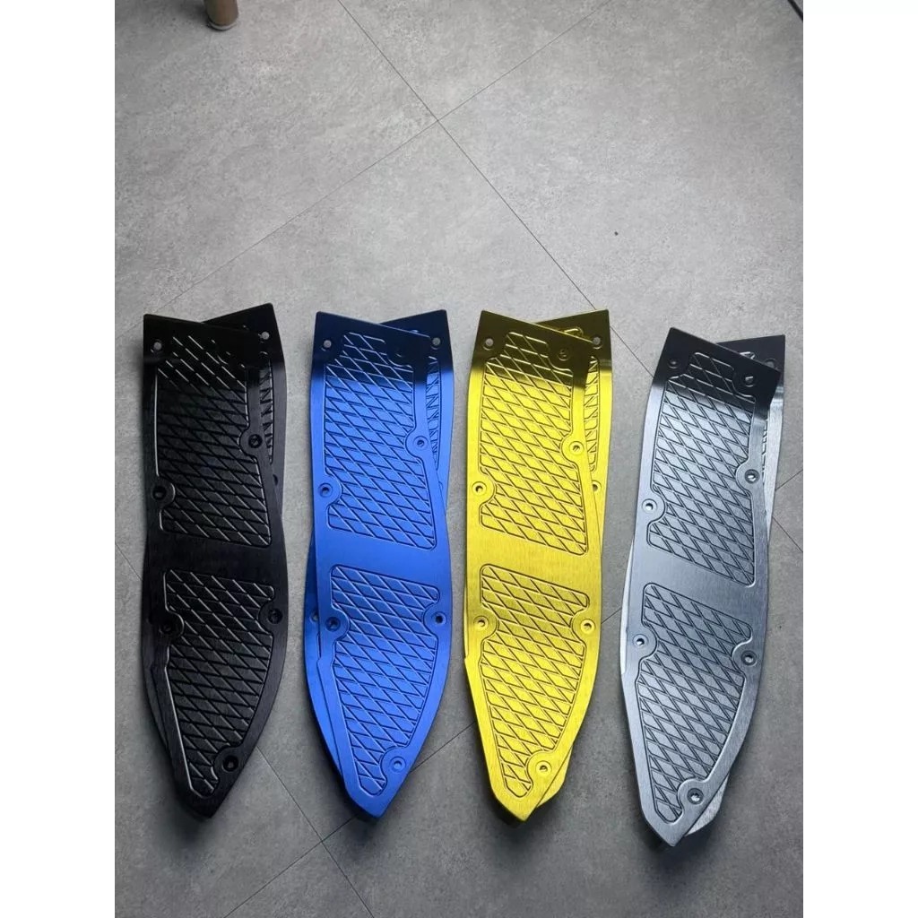มอเตอร์ QJ AX200 S AX200 AX200S CARPET KARPET PEMIJAK KAKI FOOTRESTSTEP FLOORMAT CNC ALLOY