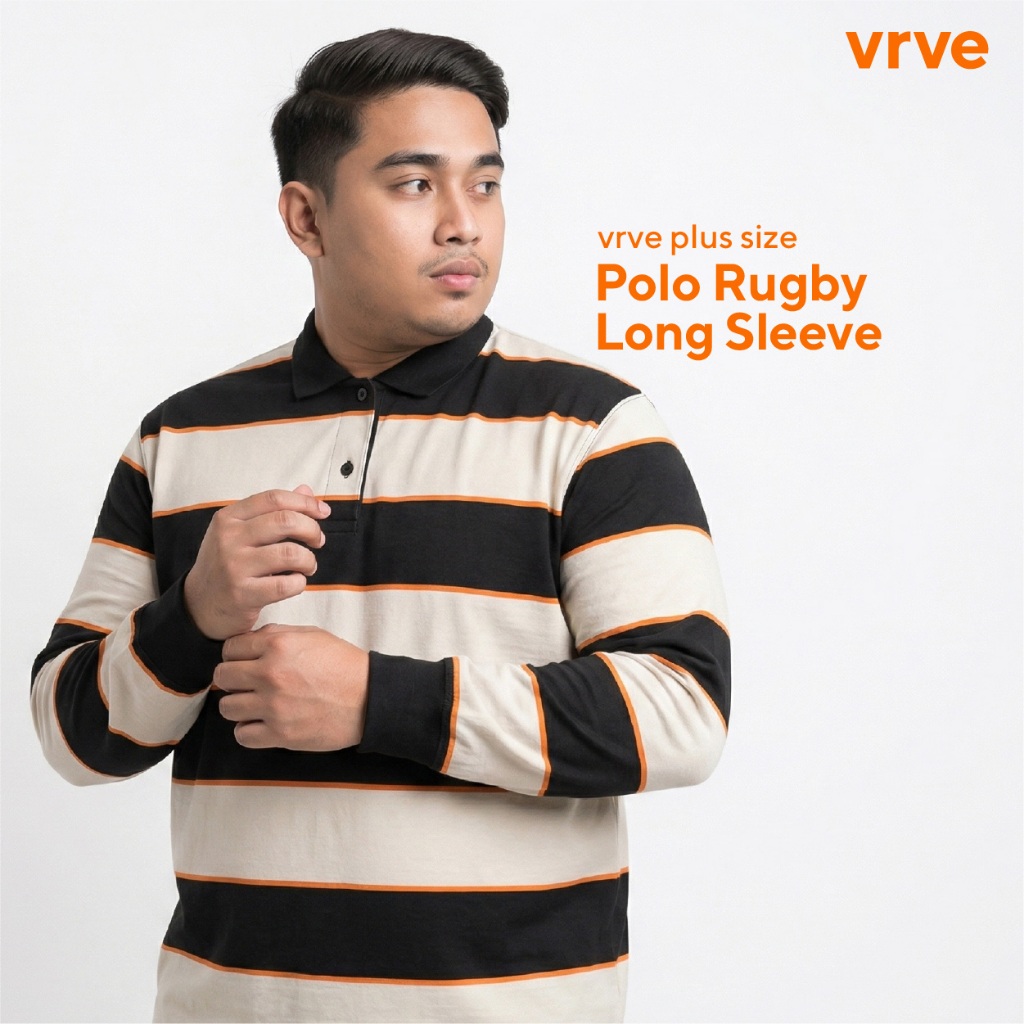 เสื้อเชิ้ตแขนยาว Polo Rugby PLUS SIZE