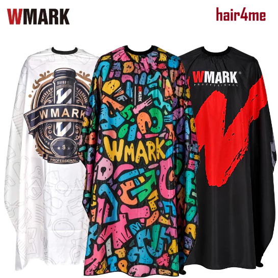 WMARK เสื้อคลุมตัดผมสําหรับทําผมสําหรับร้านทําผมมืออาชีพ