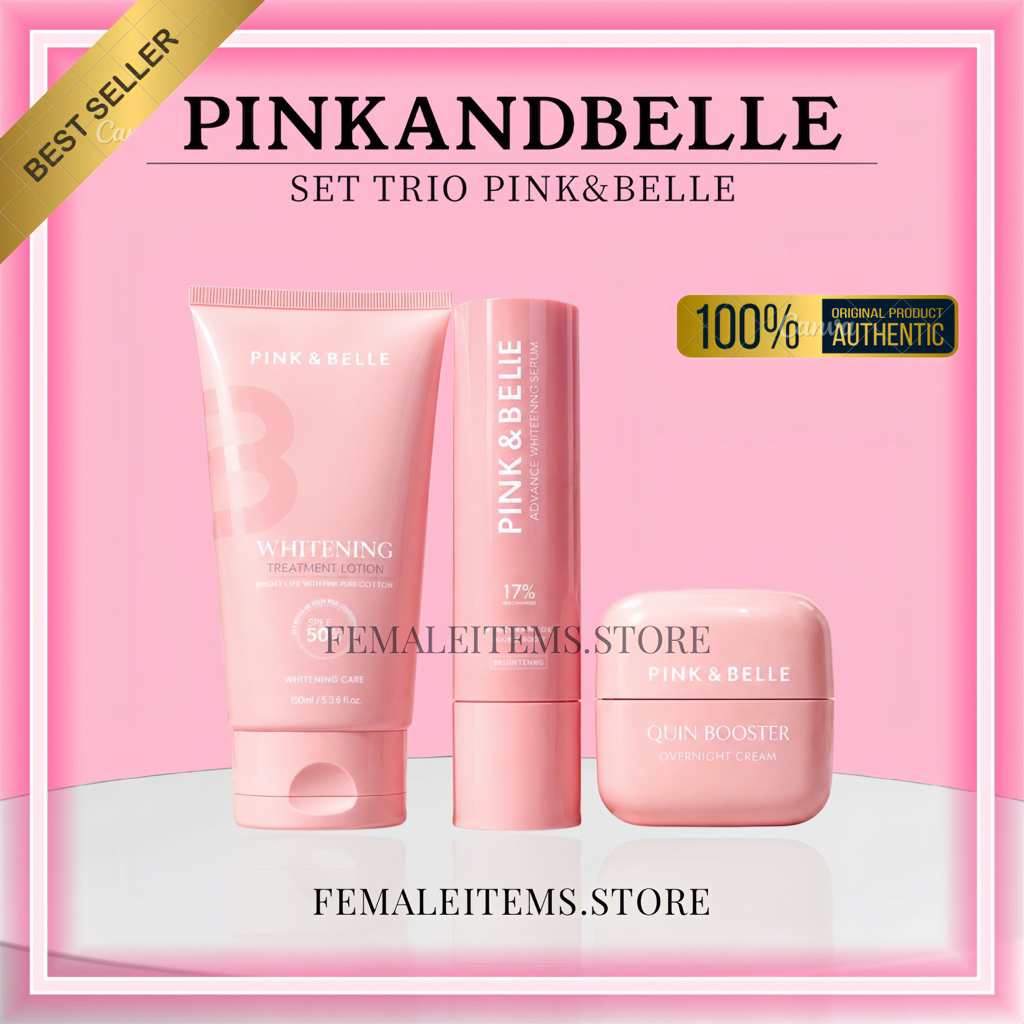 PINKANDBELLE SET TRIO HQ