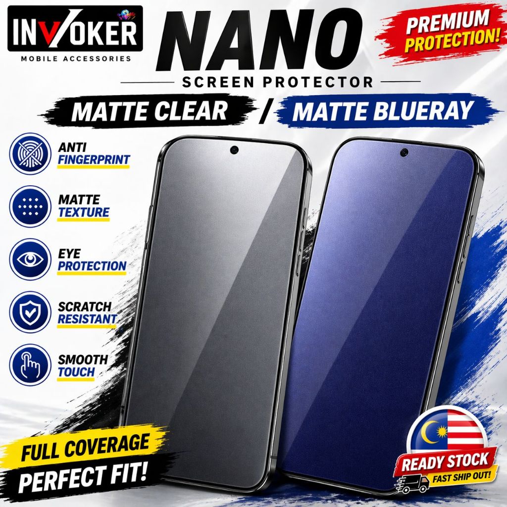 LG G8 ThinQ / LG G8S ThinQ / LG G8X ThinQ / LG K61 / Nano Matte Screen Protector