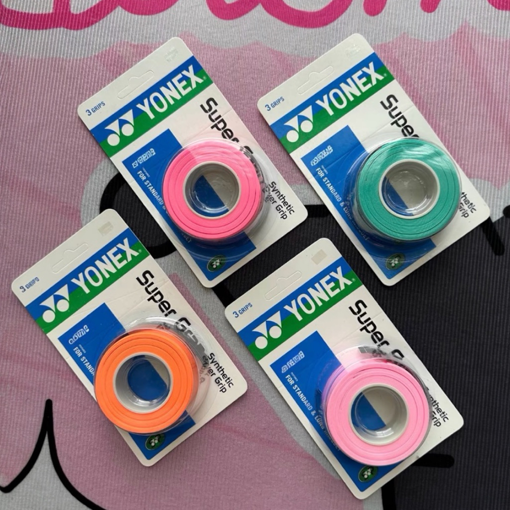 YONEX AC102EX WET SUPER GRIP - ด้ามจับ 3 อัน