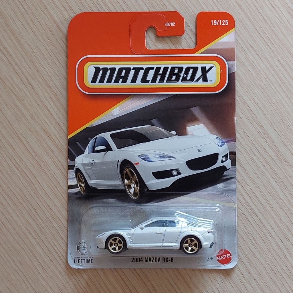Matchbox 2004 Mazda RX-8 / RX8 / RX 8 (สีขาว)