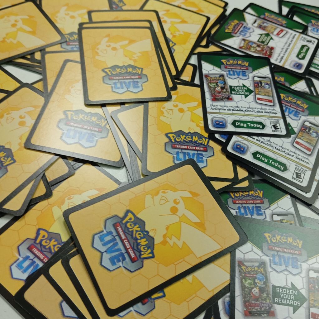 Pokemon TCG - 100++ รหัส Pokemon TCG Live