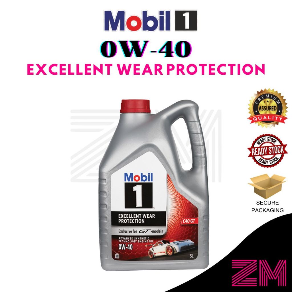 MOBIL 1 C40 GT 0W-40 พิเศษสําหรับ GT- รุ่น - 5L