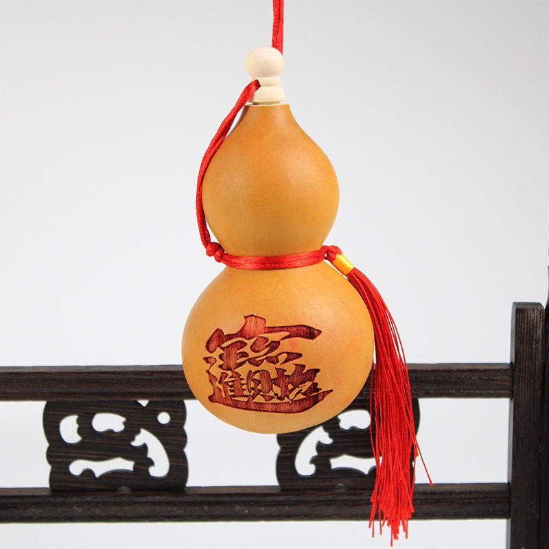 Feng Shui Wu Lou Hu Lu Gourd Calabash Natural รอกตกปลาธรรมชาติ Jinzhou
