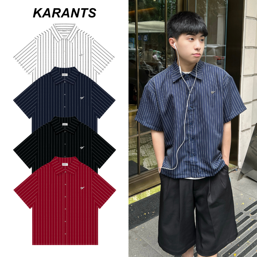KEMEJA Karants Boxy เสื้อเชิ้ตผ้าซาตินพร้อมบรรจุภัณฑ์โลหะเรียบสําหรับผู้ชายและ - KR262