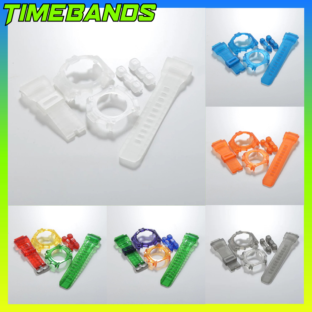BNB G9300 Mudman G Shock Strap Tali Jam Resin Watch Band Jelly Matte Replacement