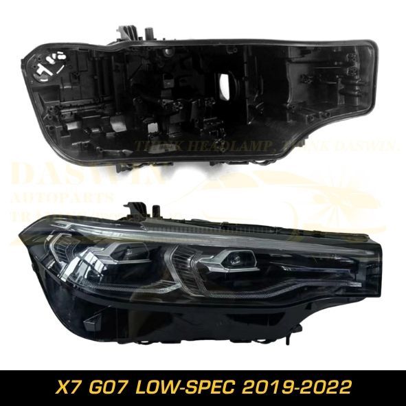 BMW X7 G07 LOW-SPEC BASE 2019 2020 2021 2022 G07 HEADLIGHT SHELL G07 LOW SPEC