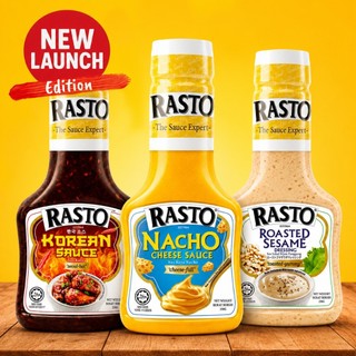 NEW LAUNCH BAHARU 250gm CHEESE SAUCE ORI/SPICY ROASTED SESAME/KOREAN SAUCE VARIETY SAUCE/PELBAGAI PERISA