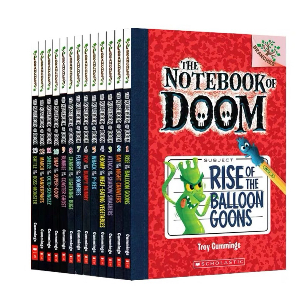 At Johor"The Notebook of Doom"13 เล่ม+ชุดโน๊ตบุ๊ค 1 เล่ม คุณภาพสูง
