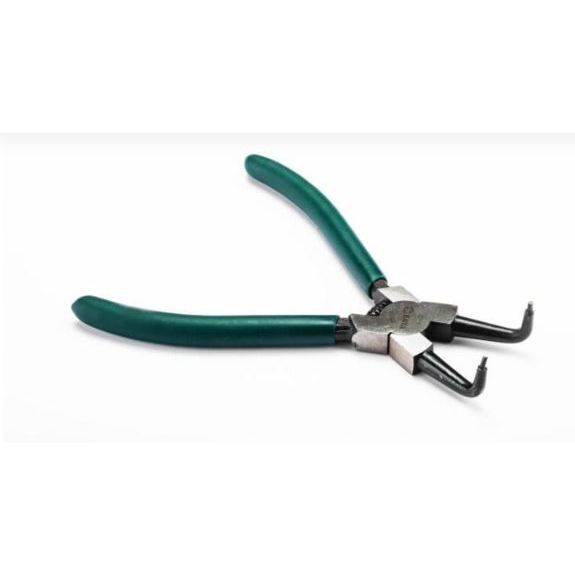 SATA 72042 7" คีมวงแหวนสแน็ปภายในสไตล์เยอรมันโค้ง