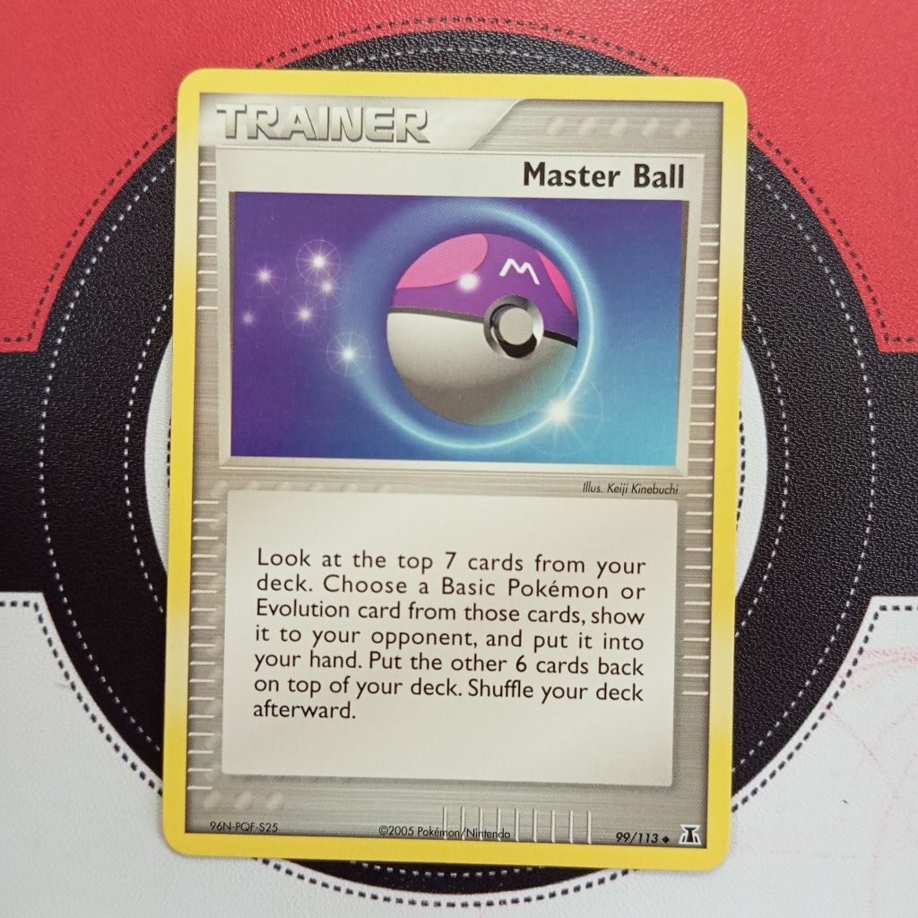 Pokemon TCG - Master Ball 99/113 - EX Delta Species (ไม่ทั่วไป)