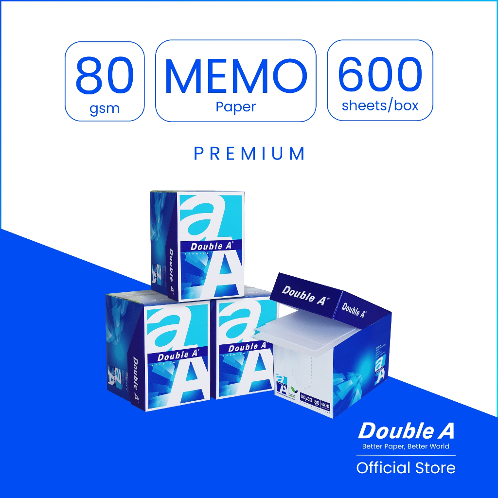 กระดาษ Mini Double A 80แกรม