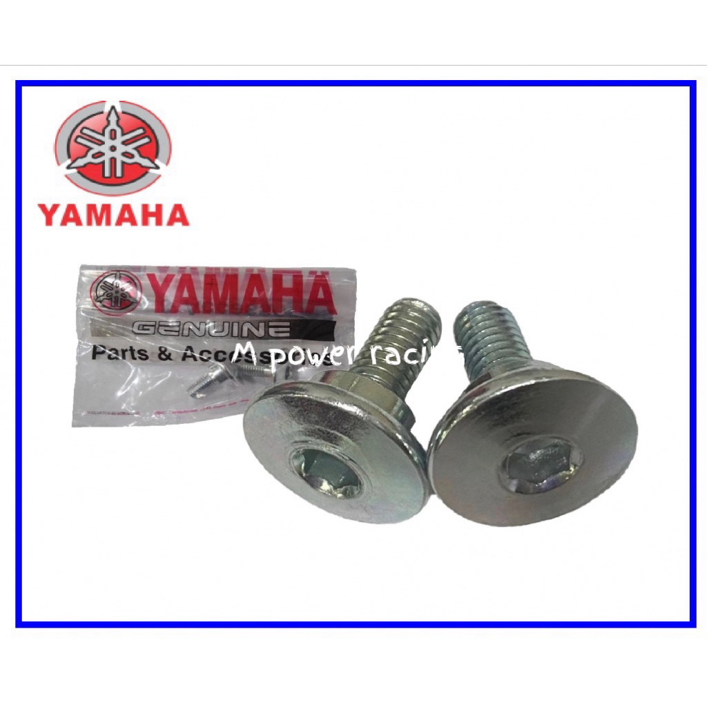 Y15 Y15-ZR (V2) FENDER FRONT SCREW SET 1 ชุด/2 ชิ้น >< 90109-068A4>-日T