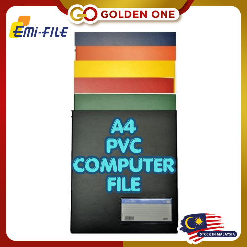 ไฟล์คอมพิวเตอร์ PVC EMI-FILE A4 / ช่างประปา 9.5"x11" (L800)