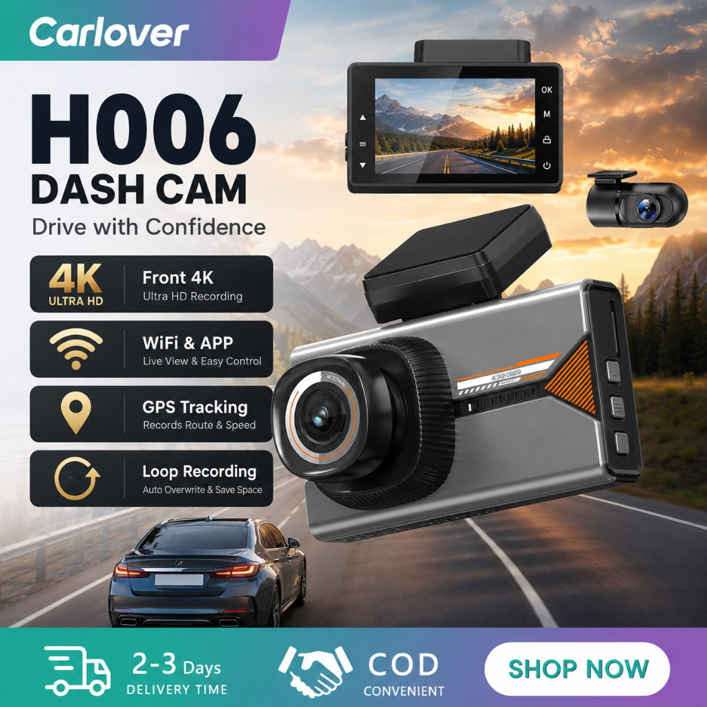 carlover H006 กล้องติดรถยนต์