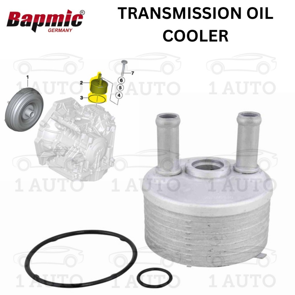 BAPMIC GERMANY TRANSMISSION OIL COOLER MINI 6 SPEED AUTO GEARBOX R53 R55 R56 R57 R58 R59 R60 R61