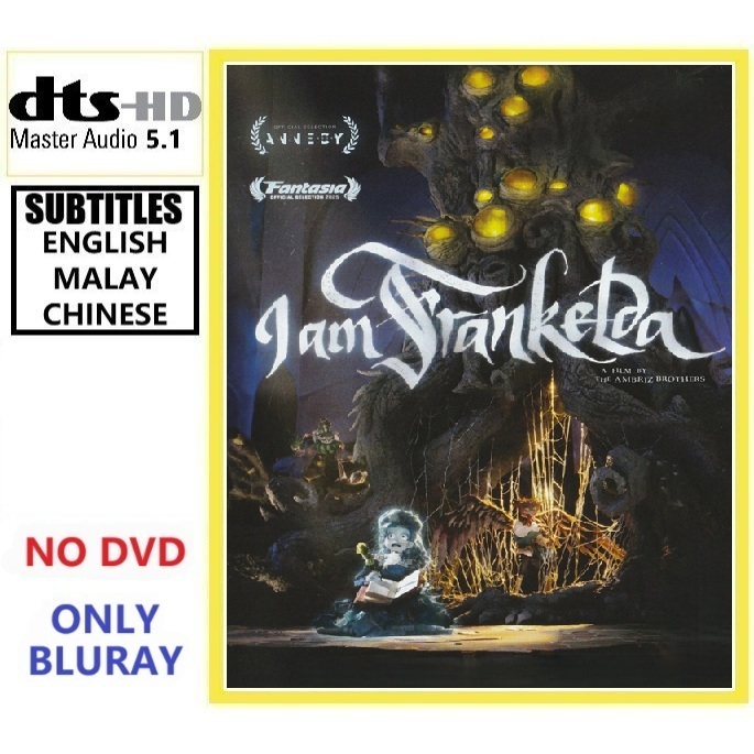 ICTN60 I Am Frankelda (2026) Animation Fantasy Musical - Bluray