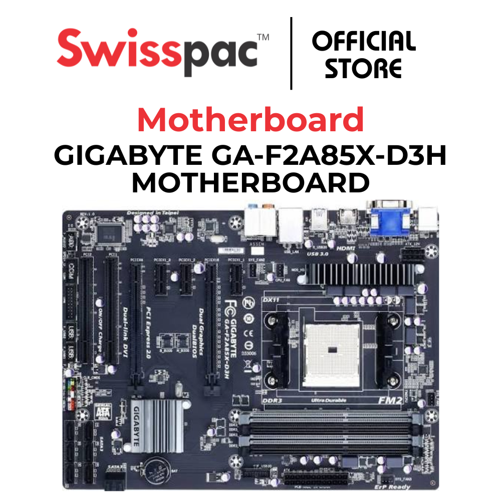 GIGABYTE GA-F2A85X-D3H MOTHERBOARD