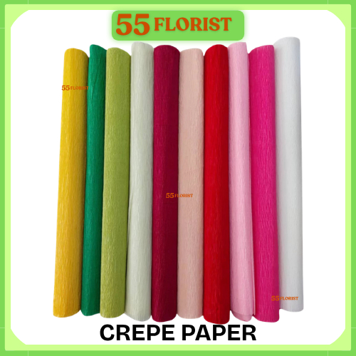 CREPE PAPER CREP PAPER ROLL FLOWER PAPER