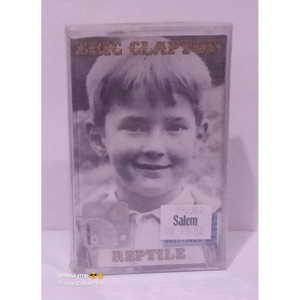 [CASSETTE] ERIC CLAPTON - REPTILE