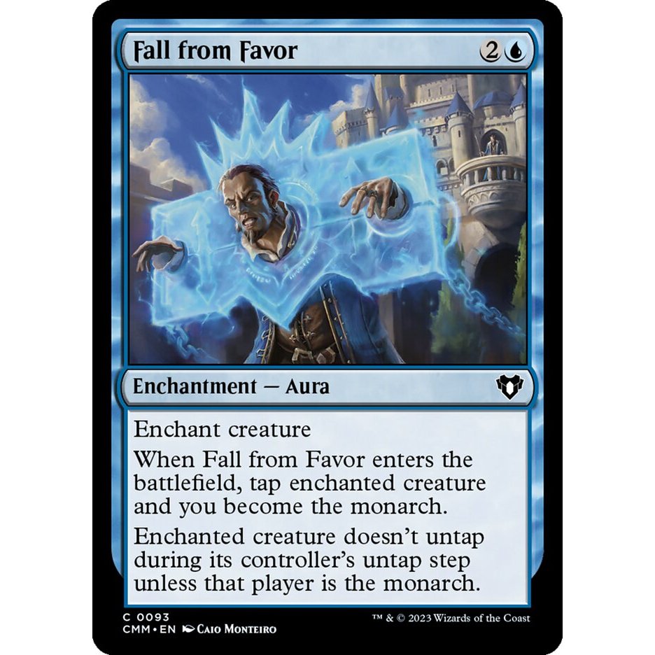 MTG: (CMM) C 993 - ตกจากโปรดปราน Single Card Commander Masters
