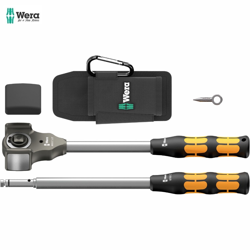Wera 8002 C Koloss All Inclusive Set พร้อมไดรฟ์ ½" 5 ชิ้น 05133862001