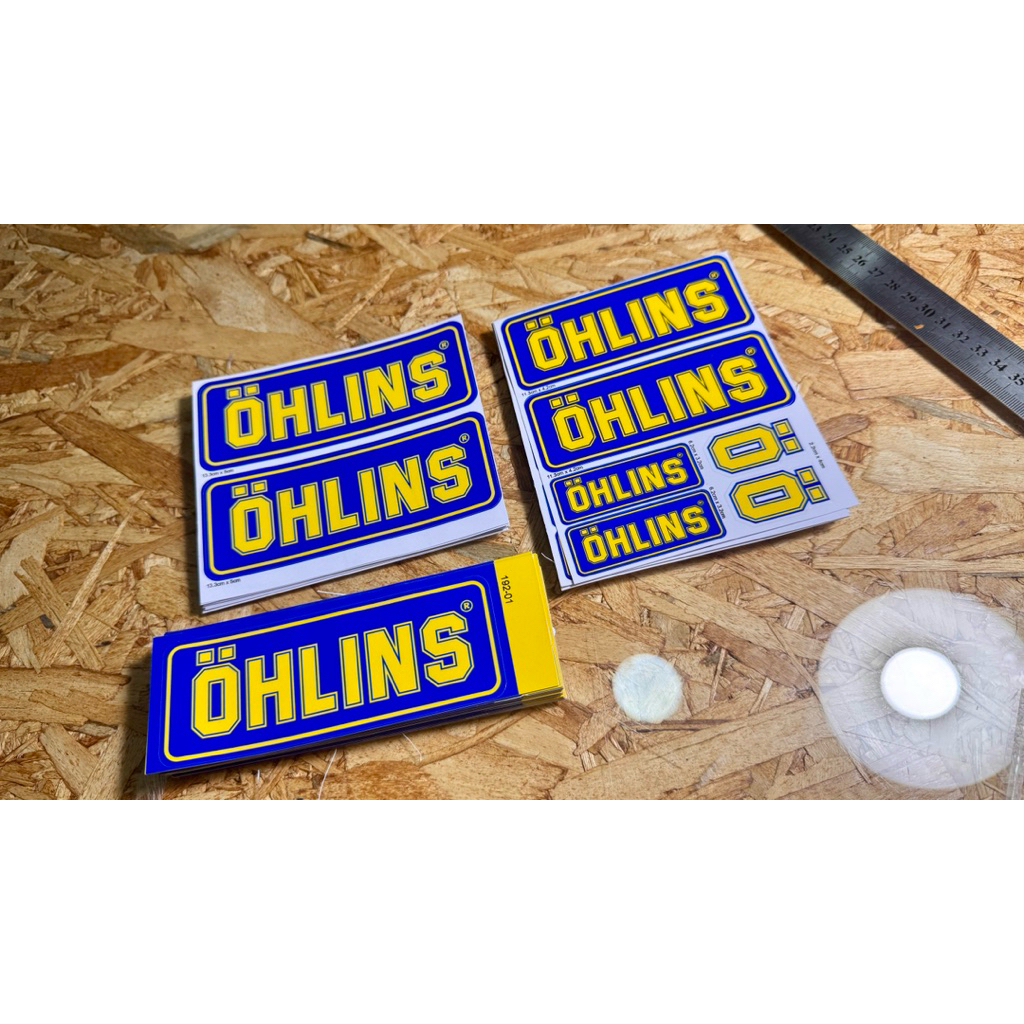 DECAL OHLINS COPY ohlins