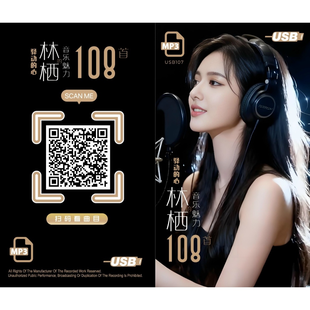 LIN QI 林 108 . USB PENDRIVE MP3 (2026)