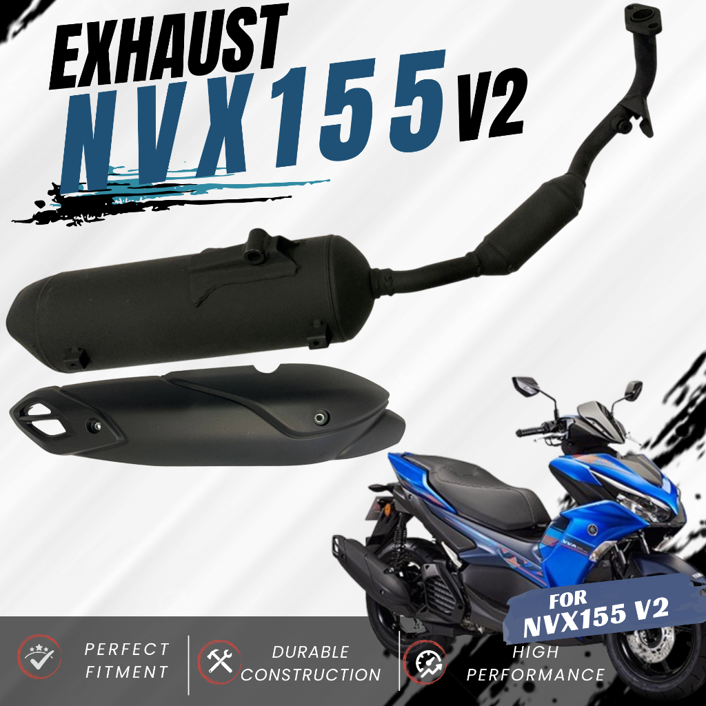 YAMAHA EXHAUST NVX V2 NVX155 V2 EKZOS NVX155 V2