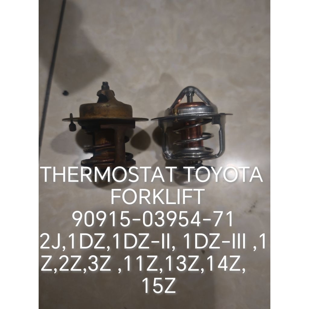 THERMOSTAT TOYOTA FORKLIFT 90915-03954-71 2J,1DZ,1 DZ-Il, 1DZ-III,1Z, 2Z, 3Z,11Z,13Z,14Z, 15Z