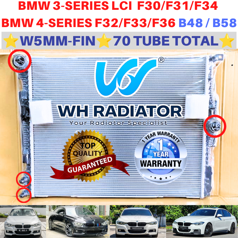 BMW F30 F31 F34 LCI 3-SERIES / F32 F33 4-SERIES B48 B58 (22mm)Size Katebalan W5MM-FIN 70 TUBE TOTAL 